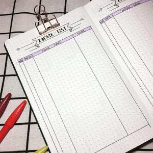 Planet Gates Hard Cover A5 PU Notebook Elastic Band Travel Puntos Bullet Journal Bujo Pointed Writing Pads