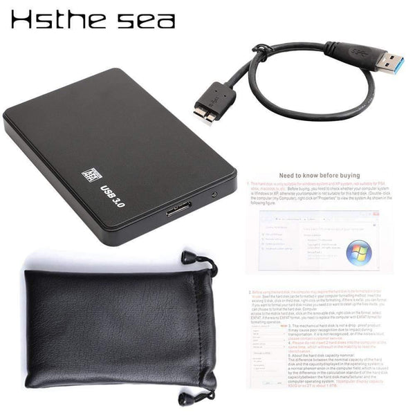 Hard disk 2.5-inch external hard drive 1tb / 2tb external hard drive