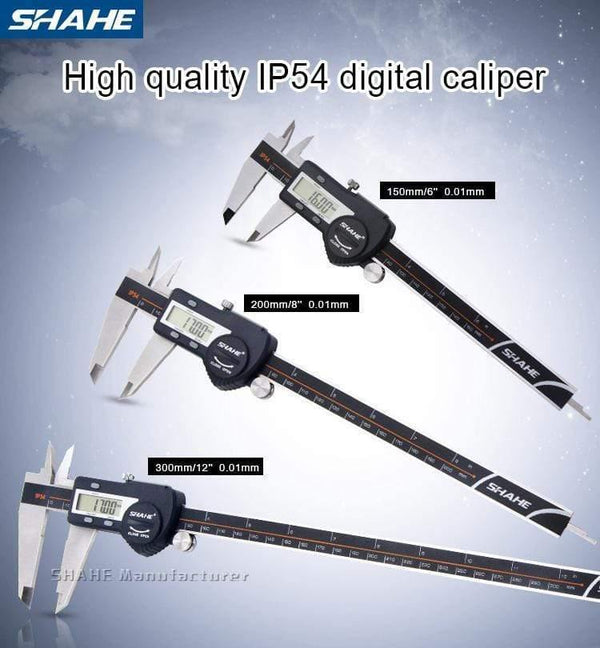 Hardened Stainless Steel 0-150 mm Digital Caliper Messschieber Caliper Electronic Vernier Micrometro