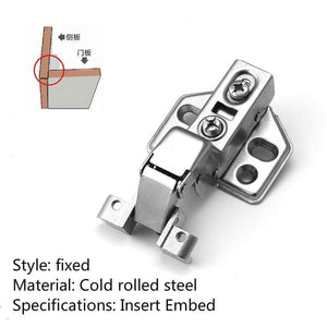 Hardware Aluminum Frame Glass Door with Built-in Damping Hydraulic Buffer Mute Alloy Aircraft Base Cold Rolled Steel Hinge