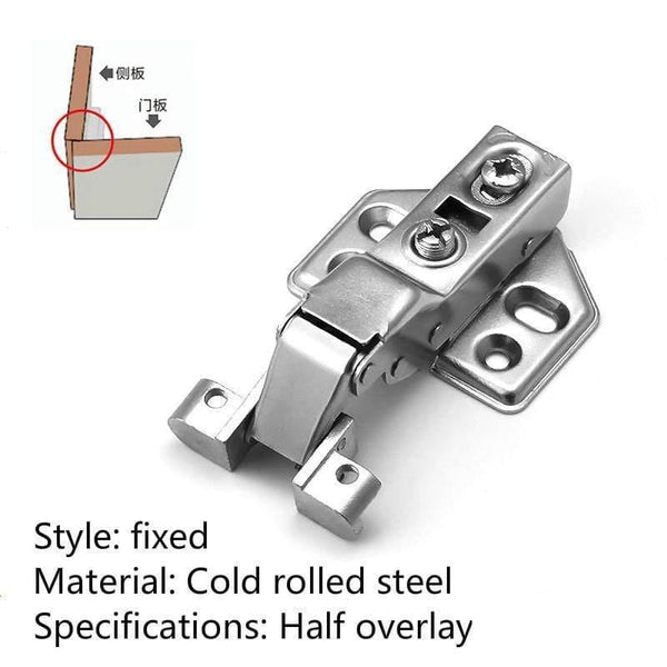 Hardware Aluminum Frame Glass Door with Built-in Damping Hydraulic Buffer Mute Alloy Aircraft Base Cold Rolled Steel Hinge