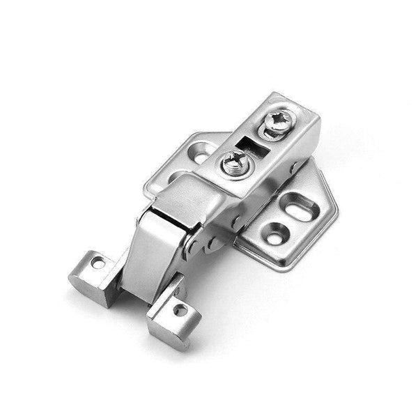 Hardware Aluminum Frame Glass Door with Built-in Damping Hydraulic Buffer Mute Alloy Aircraft Base Cold Rolled Steel Hinge