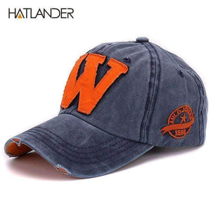 Planet Gates Hatlander bomuldsbogstav W baseballkasket retro udendørs sportskasketter kvinder knogle Gorras buede, monterede, vaskede vintage farhatte til mænd