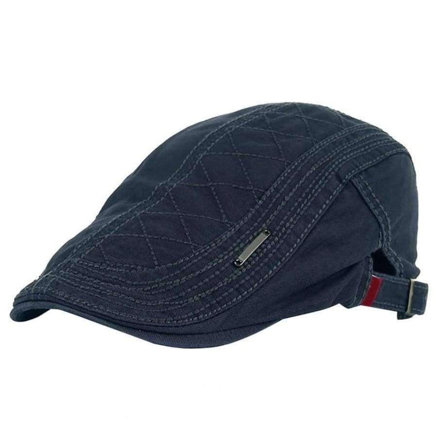 Planet Gates Hats Army green Summer Fashion Grid Pattern Retro Autumn Winter Cotton Men Flat Peaked Cap Newsboy Hunting Hat