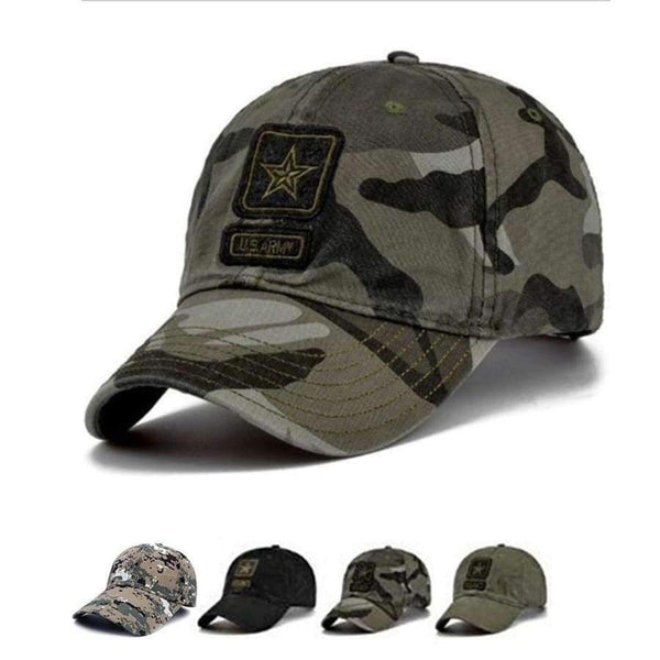 Planet Gates Hats Black US Army Pentagram Cap Top Quality Military Caps Military Hunting Fishing Hat Outdoor Camo Baseball Hats Adjustable