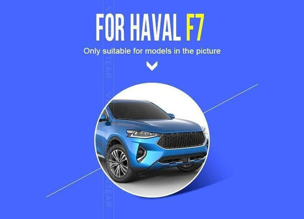 Planet Gates Haval F7 car anti kick door sill stickers anti scartch pad carbon fiber protection cover exterior accessories 18-19