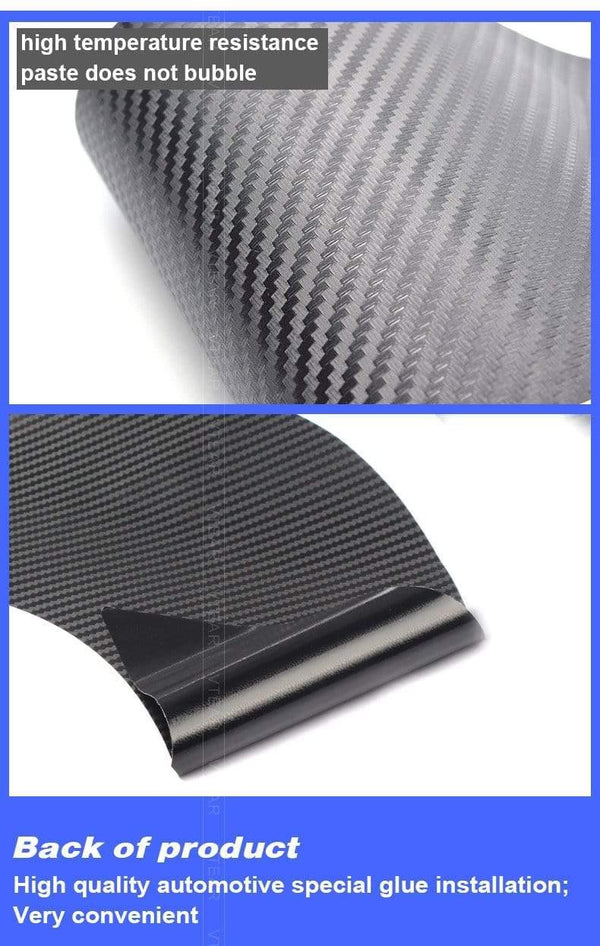 Planet Gates Haval F7 car anti kick door sill stickers anti scartch pad carbon fiber protection cover exterior accessories 18-19