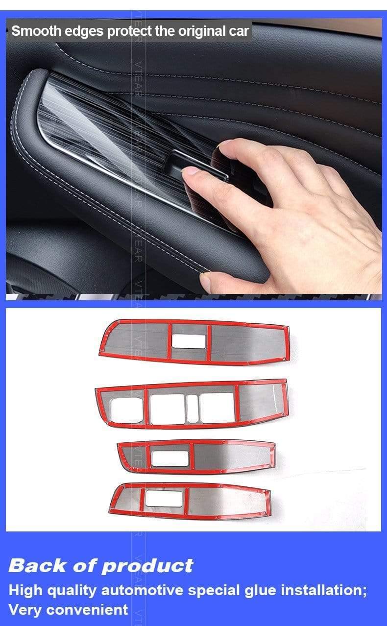 Planet Gates Haval F7 window switch cover glass lifting trim frame interior mouldings control panel car-styling accessories 18-19