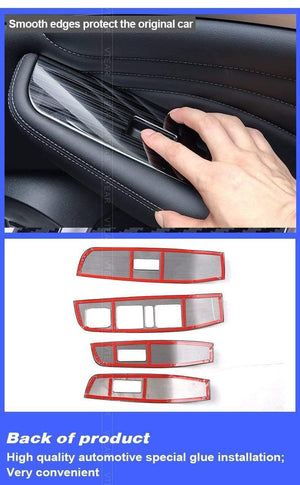 Planet Gates Haval F7 window switch cover glass lifting trim frame interior mouldings control panel car-styling accessories 18-19