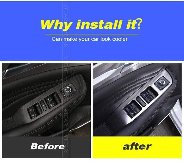 Planet Gates Haval F7 window switch cover glass lifting trim frame interior mouldings control panel car-styling accessories 18-19