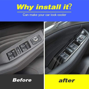 Planet Gates Haval F7 window switch cover glass lifting trim frame interior mouldings control panel car-styling accessories 18-19