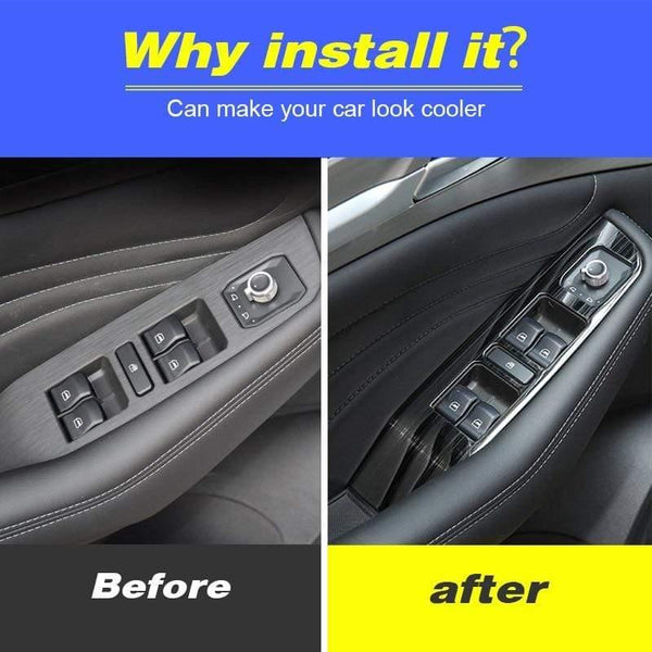 Planet Gates Haval F7 window switch cover glass lifting trim frame interior mouldings control panel car-styling accessories 18-19