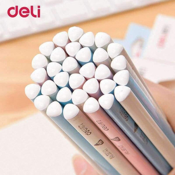 Planet Gates HB-Red Pencil writing painting examination pens 2B/HB triangle rod non-toxic ruler 12 stick children's stationery office supplies