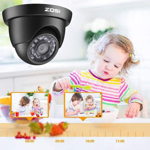 Planet Gates HD 1080P 16 CH CCTV Camera Security System in Outdoor/Indoor with 16 PCS Camera  Video Surveillance DVR Kit