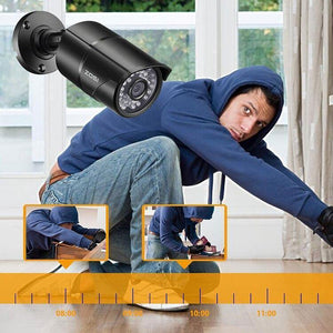 Planet Gates HD 1080P 16 CH CCTV Camera Security System in Outdoor/Indoor with 16 PCS Camera  Video Surveillance DVR Kit