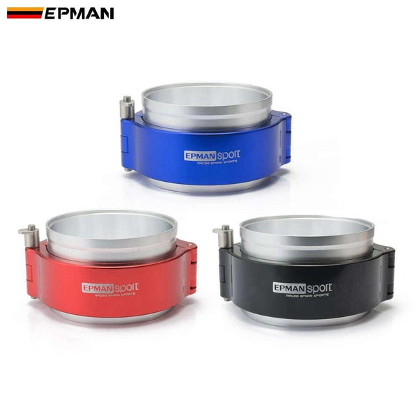 Planet Gates HD Clamp System Assembly Exhaust V-band Clamp Quick Release For 2.5" OD Exhaust / Intercooler Pip/Turbo EPSS63KB