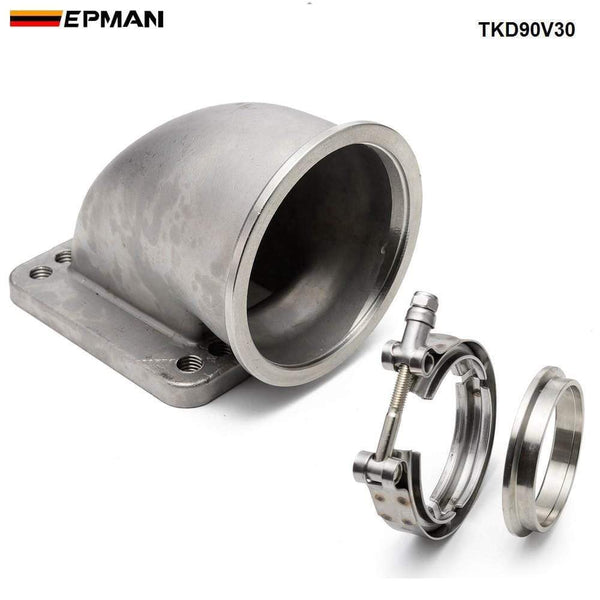 Planet Gates HD Clamp System Assembly Exhaust V-band Clamp Quick Release For 2.5" OD Exhaust / Intercooler Pip/Turbo EPSS63KB