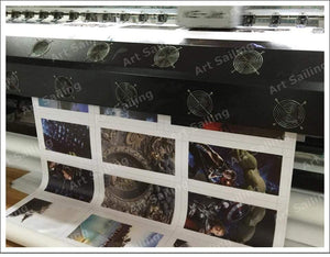 Planet Gates HD Printed 5 Piece Canvas Art Enchanted Tree Scenery Painting Wall Pictures for Living Room Home Decor NY-7632B