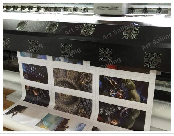 Planet Gates HD Printed 5 Piece Canvas Art Enchanted Tree Scenery Painting Wall Pictures for Living Room Home Decor NY-7632B