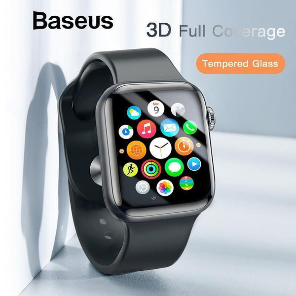 Planet Gates HD Transparent / 38mm Baseus 0.23mm Thin Protective Glass For Apple Watch 1 2 3 3D Full Coverage Tempered Glass For iWatch 1 2 3 Screen Protector Film