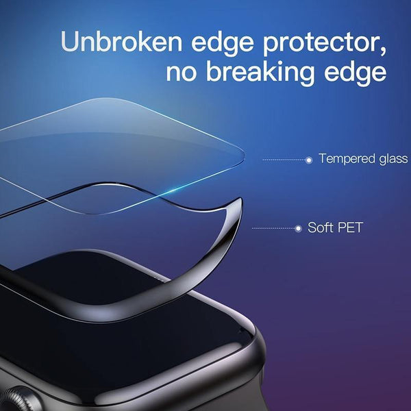 Planet Gates HD Transparent / 38mm Baseus 0.23mm Thin Protective Glass For Apple Watch 1 2 3 3D Full Coverage Tempered Glass For iWatch 1 2 3 Screen Protector Film