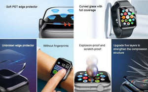 Planet Gates HD Transparent / 38mm Baseus 0.23mm Thin Protective Glass For Apple Watch 1 2 3 3D Full Coverage Tempered Glass For iWatch 1 2 3 Screen Protector Film