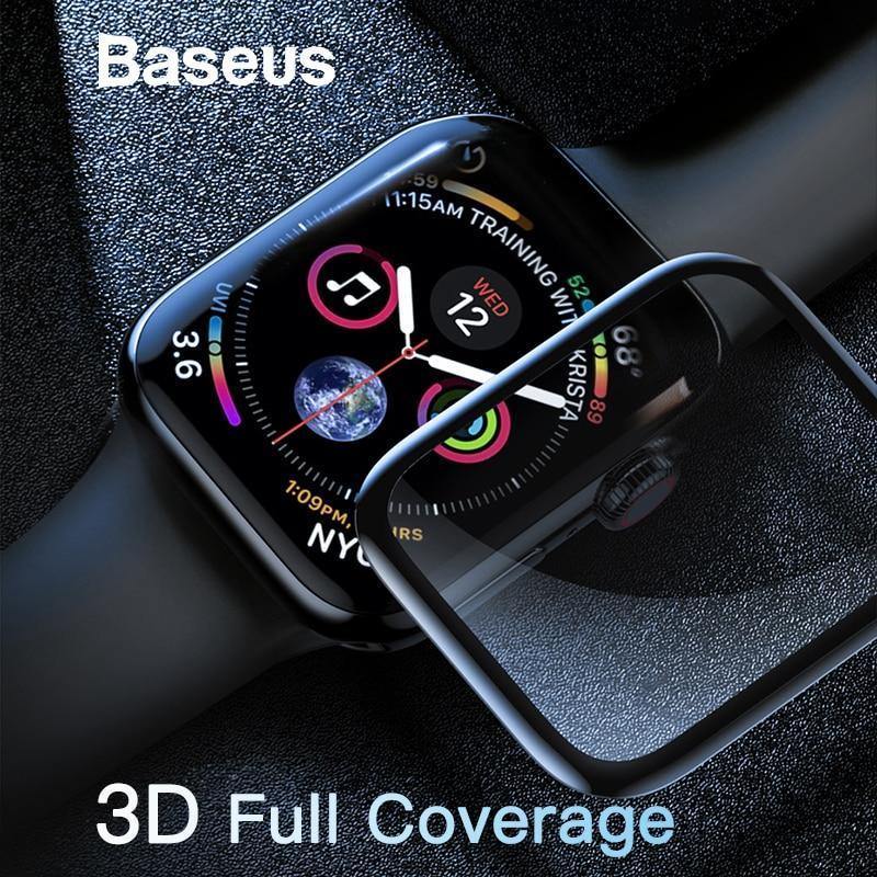 Planet Gates HD Transparent / 40mm Baseus 0.3mm Protective Glass For Apple Watch 4 Full Coverage Tempered Glass For iWatch 4 Screen Protector Scratch Proof Film 9H