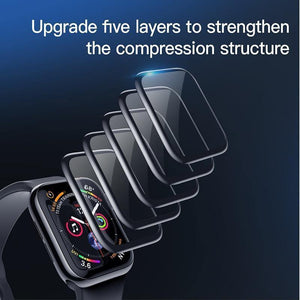 Planet Gates HD Transparent / 40mm Baseus 0.3mm Protective Glass For Apple Watch 4 Full Coverage Tempered Glass For iWatch 4 Screen Protector Scratch Proof Film 9H
