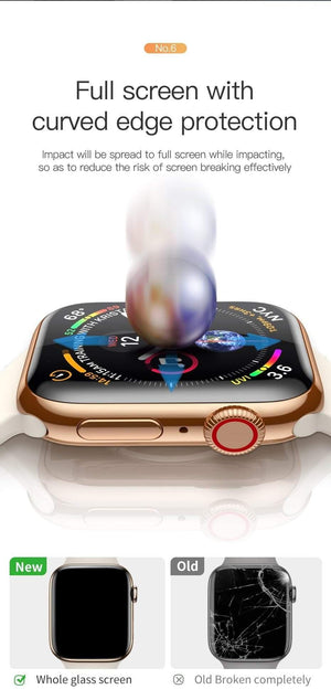 Planet Gates HD Transparent / 40mm Baseus 0.3mm Protective Glass For Apple Watch 4 Full Coverage Tempered Glass For iWatch 4 Screen Protector Scratch Proof Film 9H