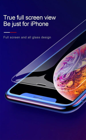 Planet Gates HD Transparent / For iPhone XR 6.1 Baseus Screen Protector For iPhone Xs Max Xs XR Glass 0.3mm Thin 9H Tempered Glass For iPhone Xs Max X Protective Glass 2018