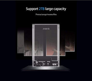 Planet Gates HDD Case 2.5 Transparent SATA to USB 3.0 Adapter External Hard Drive Enclosure for 7mm/9.5mm SSD Disk HDD UASP SATA III