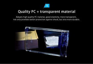 Planet Gates HDD Case 2.5 Transparent SATA to USB 3.0 Adapter External Hard Drive Enclosure for 7mm/9.5mm SSD Disk HDD UASP SATA III