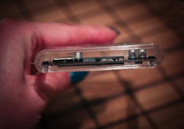 Planet Gates HDD Case 2.5 Transparent SATA to USB 3.0 Adapter External Hard Drive Enclosure for 7mm/9.5mm SSD Disk HDD UASP SATA III