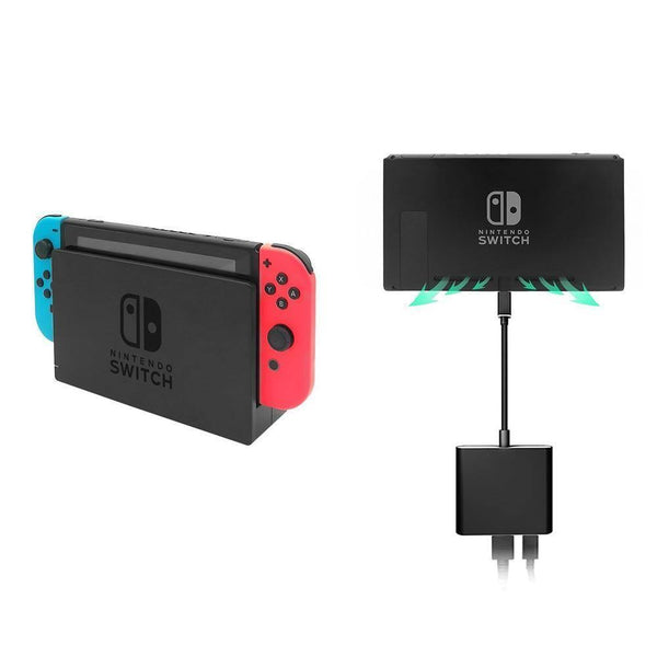 Planet Gates HDMI Type C Adapter For Nintend Switch Hub USB-C to HDMI Mini Switch Dock Station HD Transfer For MacBook Xiaomi Laptop Phones