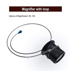 Planet Gates Head Band Eye Magnifier Loupe Magnifying Glasses for Jewelers Circuit Watch Watchmakers