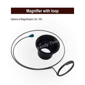 Planet Gates Head Band Eye Magnifier Loupe Magnifying Glasses for Jewelers Circuit Watch Watchmakers