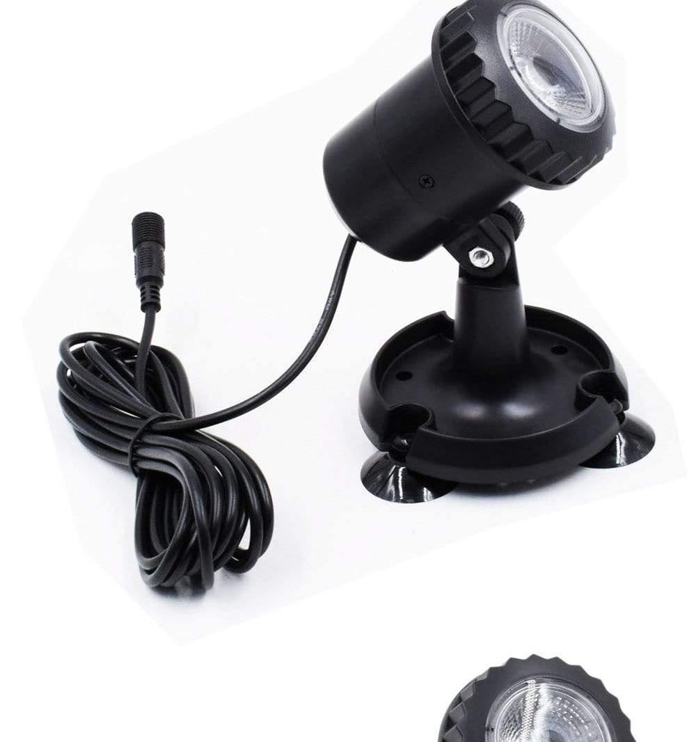 Head Solar Light Spotlight 4 Color to Choose Underwater Submersible Solar Lamps IP68 Waterproof for Outdoor Landscape Pond