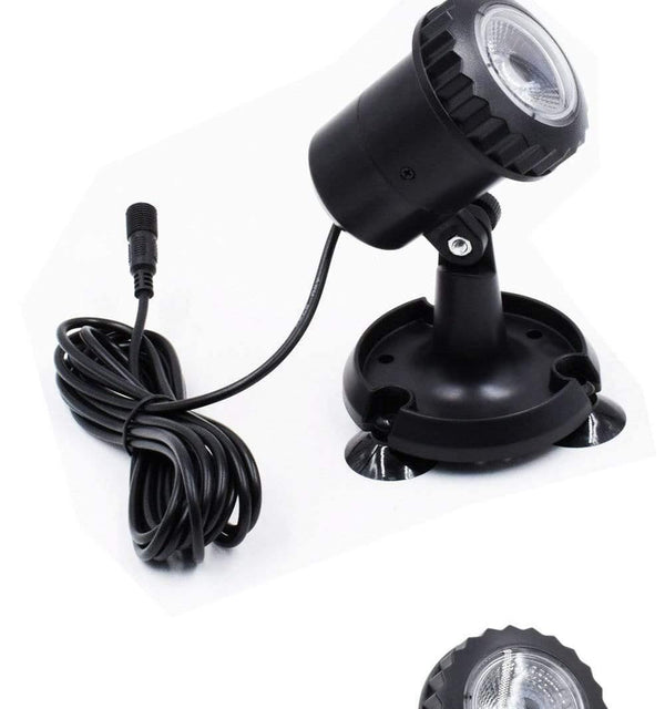 Head Solar Light Spotlight 4 Color to Choose Underwater Submersible Solar Lamps IP68 Waterproof for Outdoor Landscape Pond
