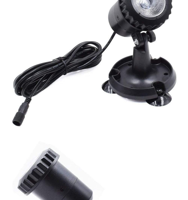 Head Solar Light Spotlight 4 Color to Choose Underwater Submersible Solar Lamps IP68 Waterproof for Outdoor Landscape Pond