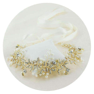 Planet Gates Headband handmade hair ornaments pearl jewelry marriage crystal decoration Festival Gifts wedding party accessories milu