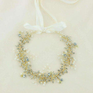 Planet Gates Headband handmade hair ornaments pearl jewelry marriage crystal decoration Festival Gifts wedding party accessories milu