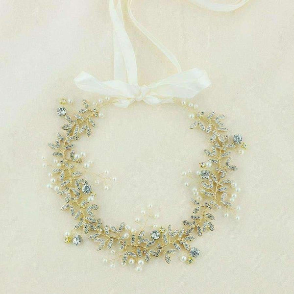 Planet Gates Headband handmade hair ornaments pearl jewelry marriage crystal decoration Festival Gifts wedding party accessories milu