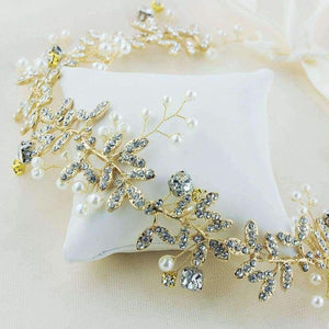 Planet Gates Headband handmade hair ornaments pearl jewelry marriage crystal decoration Festival Gifts wedding party accessories milu