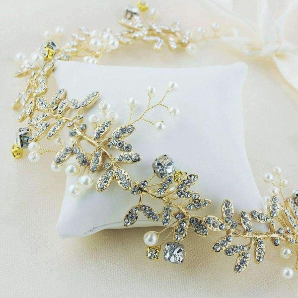 Planet Gates Headband handmade hair ornaments pearl jewelry marriage crystal decoration Festival Gifts wedding party accessories milu