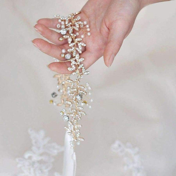 Planet Gates Headband handmade hair ornaments pearl jewelry marriage crystal decoration Festival Gifts wedding party accessories milu