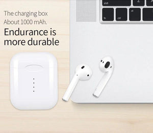 Planet Gates Headphone Mini Tws i10 Earphone Latest Bt 5.0 True Wireless Earbuds 4 Hours Long Working Play Time