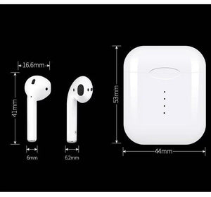 Planet Gates Headphone Mini Tws i10 Earphone Latest Bt 5.0 True Wireless Earbuds 4 Hours Long Working Play Time