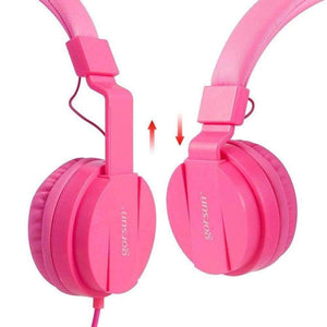 Planet Gates Headphones Earphones 3.5mm AUX Foldable Portable Adjustable Gaming Headset For Phones MP3 MP4 Computer PC Music Gift