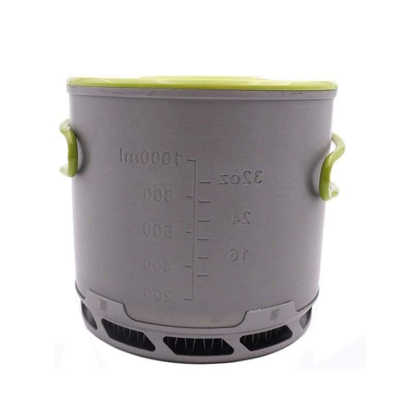 Planet Gates Heat Exchanger Pot Energy Camping Gathered Pot Outdoor Cookware BDS202