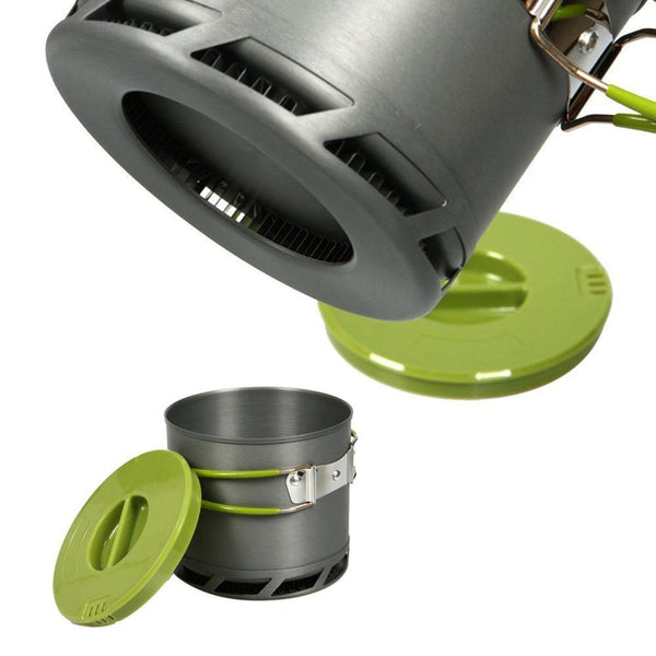 Planet Gates Heat Exchanger Pot Energy Camping Gathered Pot Outdoor Cookware BDS202
